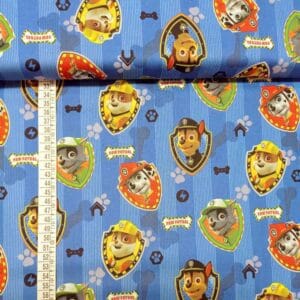 Tela infantil La Patrulla Canina. Ref. 60/95