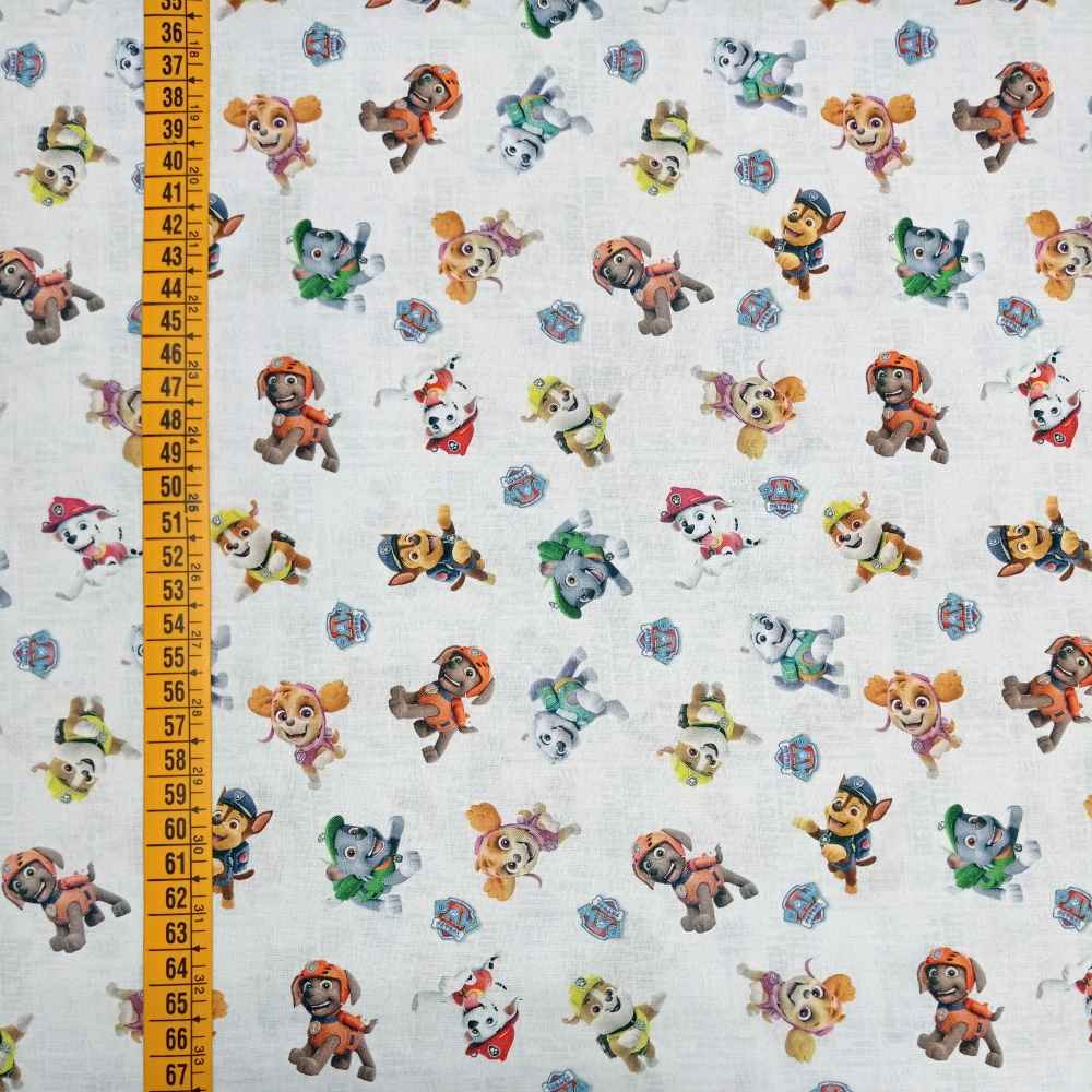 Tela infantil La Patrulla Canina. Serie 597R20, color 5