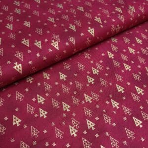 Tela de navidad. Christmas is near. Árbol navideño