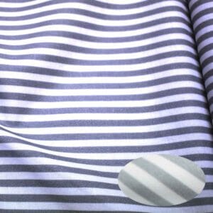 Tela de rayas blancas y grises. Stof Fabrics. Color 696